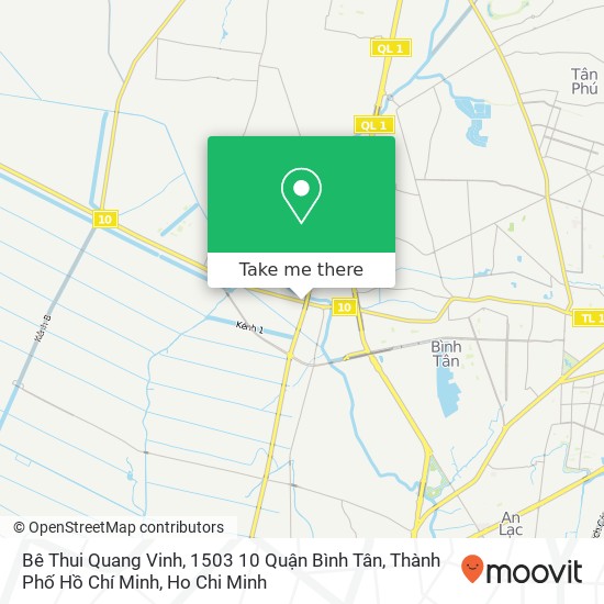 Bê Thui Quang Vinh, 1503 10 Quận Bình Tân, Thành Phố Hồ Chí Minh map
