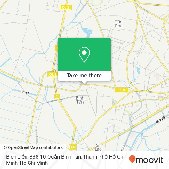 Bích Liễu, 838 10 Quận Bình Tân, Thành Phố Hồ Chí Minh map