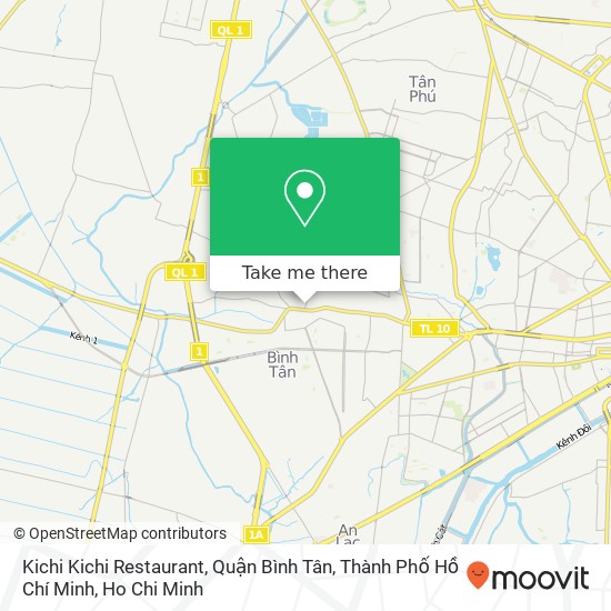 Kichi Kichi Restaurant, Quận Bình Tân, Thành Phố Hồ Chí Minh map