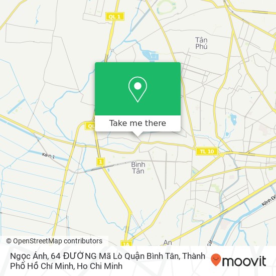 Ngọc Ánh, 64 ĐƯỜNG Mã Lò Quận Bình Tân, Thành Phố Hồ Chí Minh map