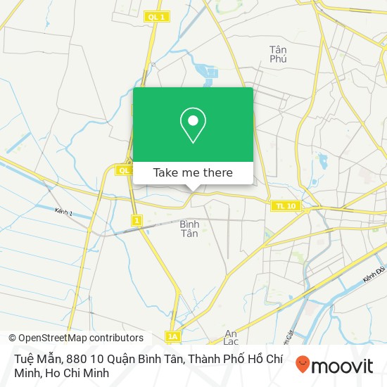 Tuệ Mẫn, 880 10 Quận Bình Tân, Thành Phố Hồ Chí Minh map
