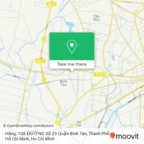 Hằng, 108 ĐƯỜNG Số 29 Quận Bình Tân, Thành Phố Hồ Chí Minh map