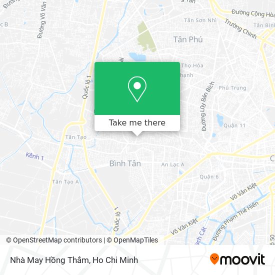 Nhà May Hồng Thắm map