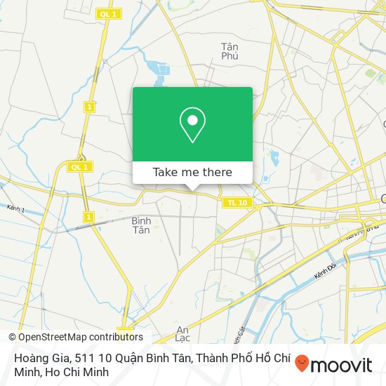 Hoàng Gia, 511 10 Quận Bình Tân, Thành Phố Hồ Chí Minh map