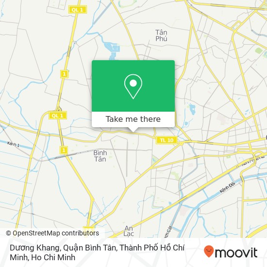Dương Khang, Quận Bình Tân, Thành Phố Hồ Chí Minh map