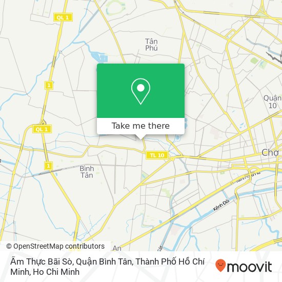 Ẩm Thực Bãi Sò, Quận Bình Tân, Thành Phố Hồ Chí Minh map