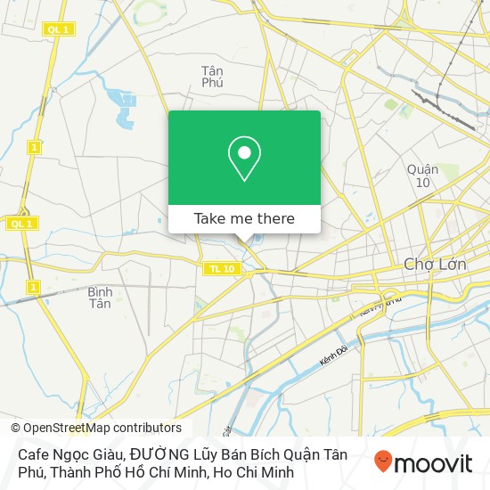 Cafe Ngọc Giàu, ĐƯỜNG Lũy Bán Bích Quận Tân Phú, Thành Phố Hồ Chí Minh map