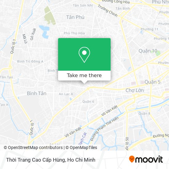 Thời Trang Cao Cấp Hùng map