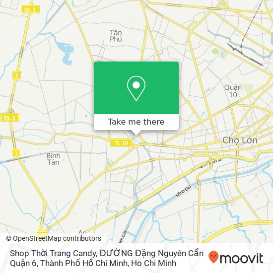 Shop Thời Trang Candy, ĐƯỜNG Đặng Nguyên Cẩn Quận 6, Thành Phố Hồ Chí Minh map
