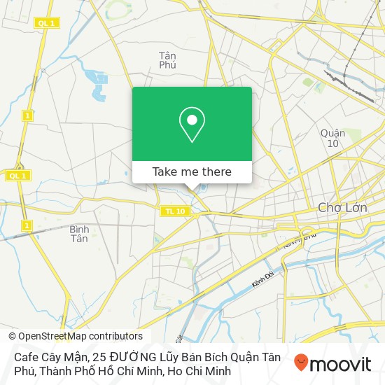 Cafe Cây Mận, 25 ĐƯỜNG Lũy Bán Bích Quận Tân Phú, Thành Phố Hồ Chí Minh map