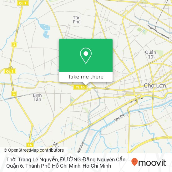 Thời Trang Lê Nguyễn, ĐƯỜNG Đặng Nguyên Cẩn Quận 6, Thành Phố Hồ Chí Minh map