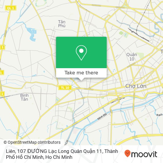 Liên, 107 ĐƯỜNG Lạc Long Quân Quận 11, Thành Phố Hồ Chí Minh map