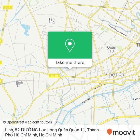 Linh, 82 ĐƯỜNG Lạc Long Quân Quận 11, Thành Phố Hồ Chí Minh map