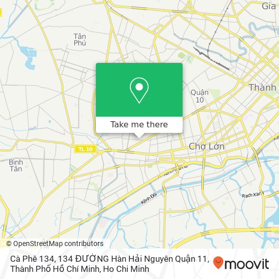 Cà Phê 134, 134 ĐƯỜNG Hàn Hải Nguyên Quận 11, Thành Phố Hồ Chí Minh map