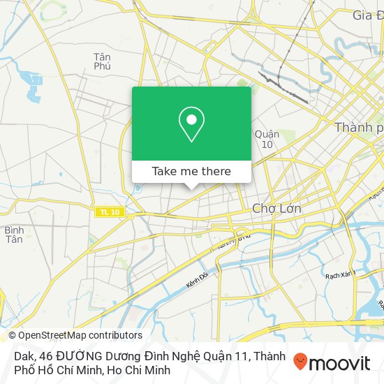 Dak, 46 ĐƯỜNG Dương Đình Nghệ Quận 11, Thành Phố Hồ Chí Minh map