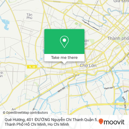Quê Hương, 401 ĐƯỜNG Nguyễn Chí Thanh Quận 5, Thành Phố Hồ Chí Minh map
