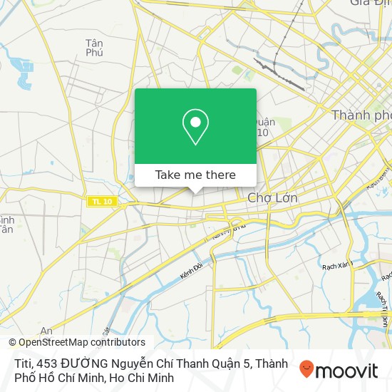 Titi, 453 ĐƯỜNG Nguyễn Chí Thanh Quận 5, Thành Phố Hồ Chí Minh map