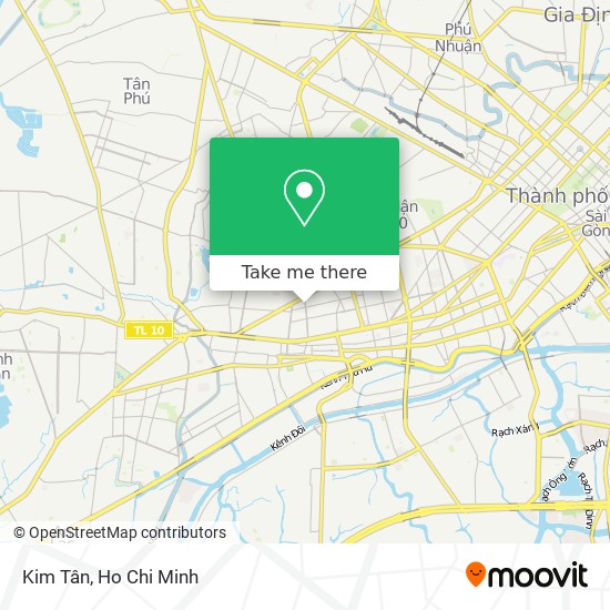 Kim Tân map