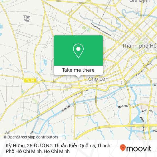 Kỳ Hưng, 25 ĐƯỜNG Thuận Kiều Quận 5, Thành Phố Hồ Chí Minh map