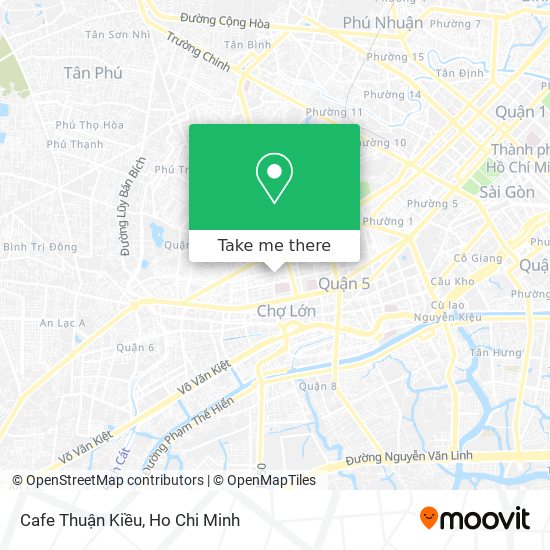 Cafe Thuận Kiều map