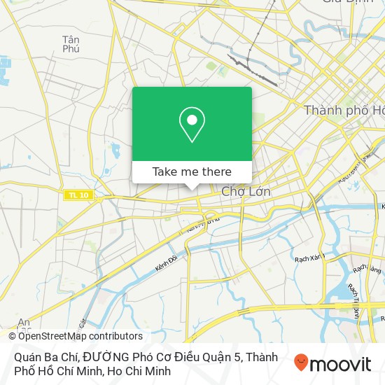 Quán Ba Chí, ĐƯỜNG Phó Cơ Điều Quận 5, Thành Phố Hồ Chí Minh map