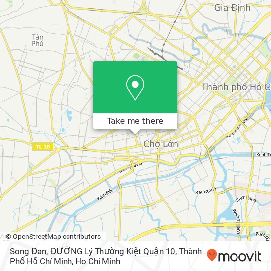 Song Đan, ĐƯỜNG Lý Thường Kiệt Quận 10, Thành Phố Hồ Chí Minh map