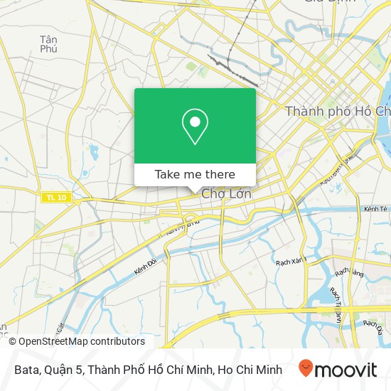 Bata, Quận 5, Thành Phố Hồ Chí Minh map