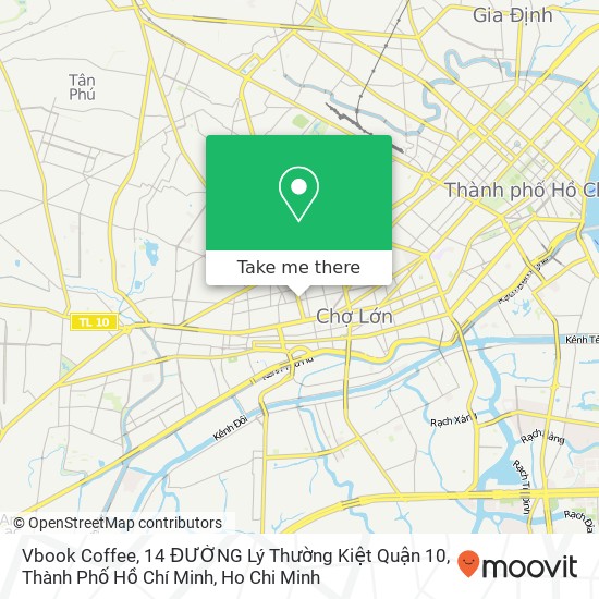 Vbook Coffee, 14 ĐƯỜNG Lý Thường Kiệt Quận 10, Thành Phố Hồ Chí Minh map