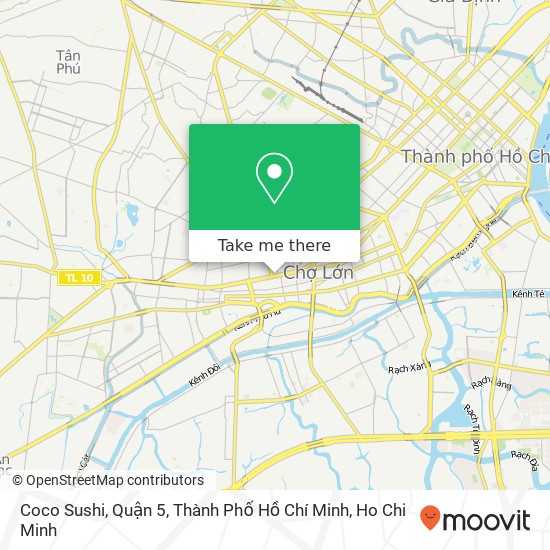 Coco Sushi, Quận 5, Thành Phố Hồ Chí Minh map