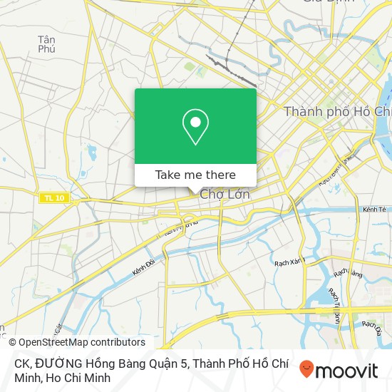 CK, ĐƯỜNG Hồng Bàng Quận 5, Thành Phố Hồ Chí Minh map