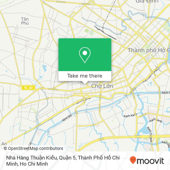 Nhà Hàng Thuận Kiều, Quận 5, Thành Phố Hồ Chí Minh map