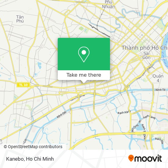 Kanebo map