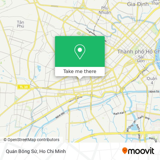 Quán Bông Sứ map