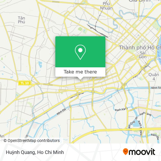 Huỳnh Quang map