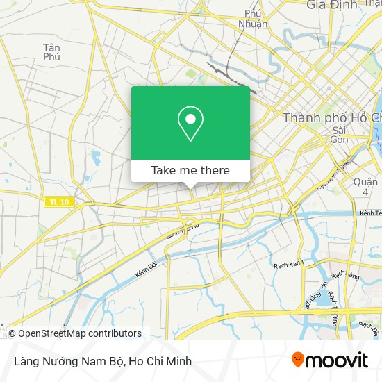 Làng Nướng Nam Bộ map