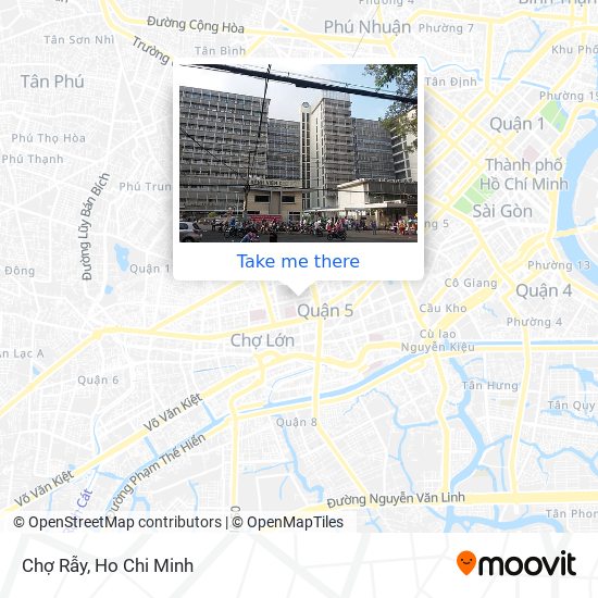 Chợ Rẫy map