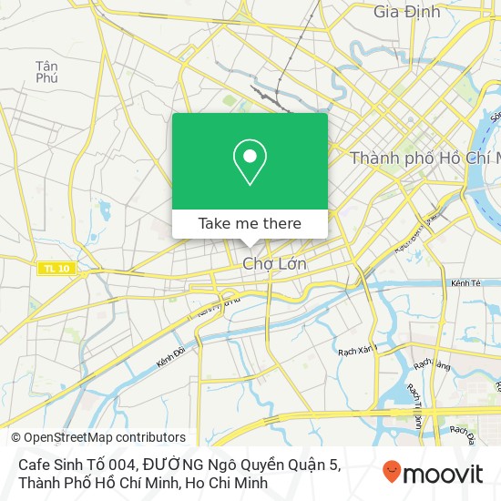 Cafe Sinh Tố 004, ĐƯỜNG Ngô Quyền Quận 5, Thành Phố Hồ Chí Minh map