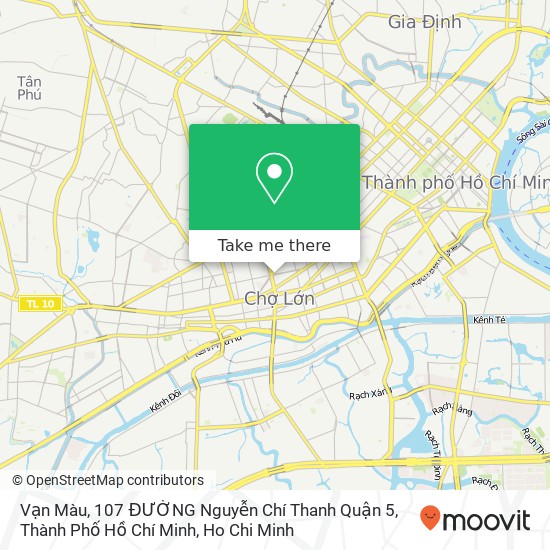 Vạn Màu, 107 ĐƯỜNG Nguyễn Chí Thanh Quận 5, Thành Phố Hồ Chí Minh map