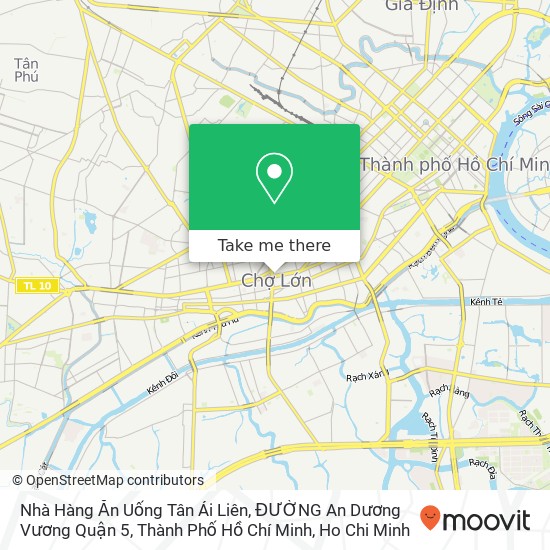 Nhà Hàng Ăn Uống Tân Ái Liên, ĐƯỜNG An Dương Vương Quận 5, Thành Phố Hồ Chí Minh map