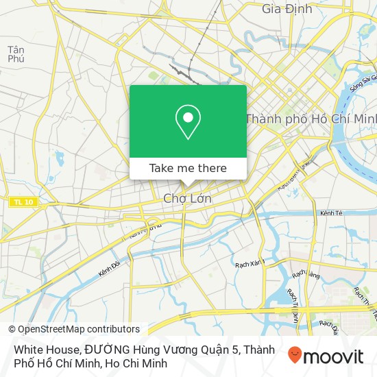 White House, ĐƯỜNG Hùng Vương Quận 5, Thành Phố Hồ Chí Minh map