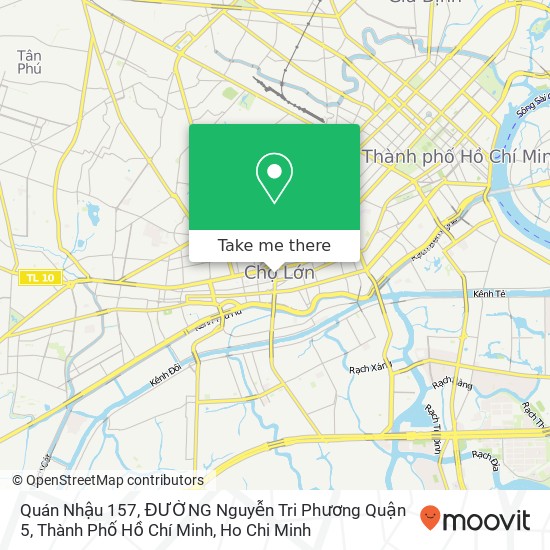 Quán Nhậu 157, ĐƯỜNG Nguyễn Tri Phương Quận 5, Thành Phố Hồ Chí Minh map