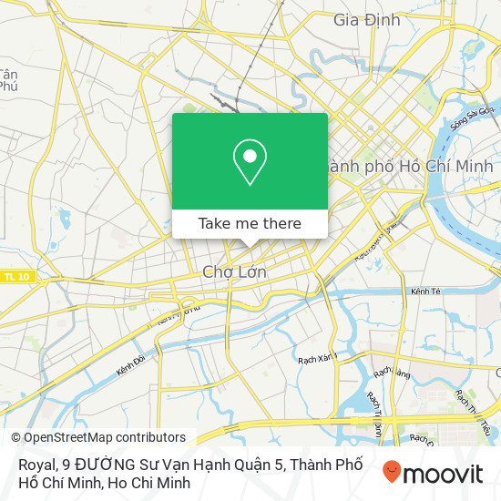 Royal, 9 ĐƯỜNG Sư Vạn Hạnh Quận 5, Thành Phố Hồ Chí Minh map