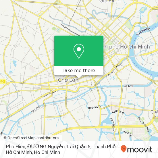 Pho Hien, ĐƯỜNG Nguyễn Trãi Quận 5, Thành Phố Hồ Chí Minh map