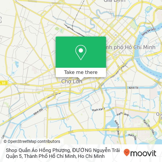 Shop Quần Áo Hồng Phượng, ĐƯỜNG Nguyễn Trãi Quận 5, Thành Phố Hồ Chí Minh map
