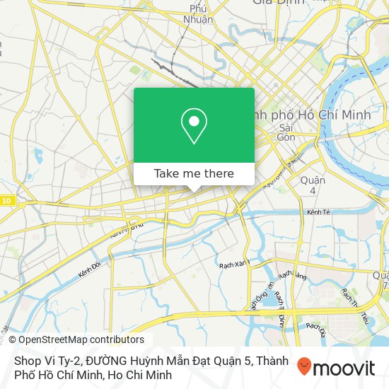 Shop Vi Ty-2, ĐƯỜNG Huỳnh Mẫn Đạt Quận 5, Thành Phố Hồ Chí Minh map