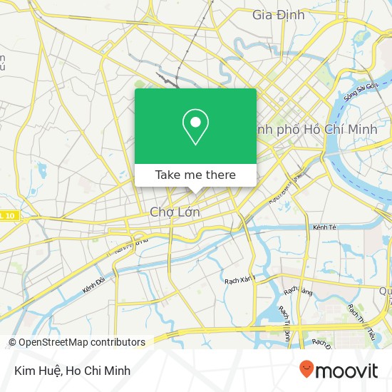 Kim Huệ map