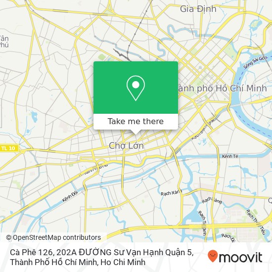 Cà Phê 126, 202A ĐƯỜNG Sư Vạn Hạnh Quận 5, Thành Phố Hồ Chí Minh map