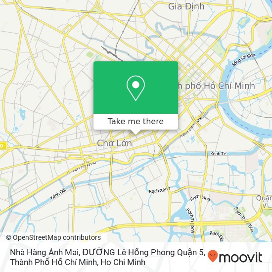 Nhà Hàng Ánh Mai, ĐƯỜNG Lê Hồng Phong Quận 5, Thành Phố Hồ Chí Minh map