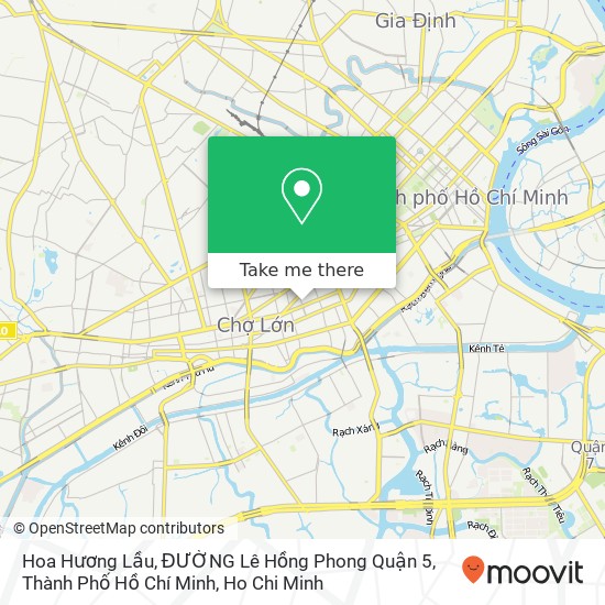 Hoa Hương Lầu, ĐƯỜNG Lê Hồng Phong Quận 5, Thành Phố Hồ Chí Minh map