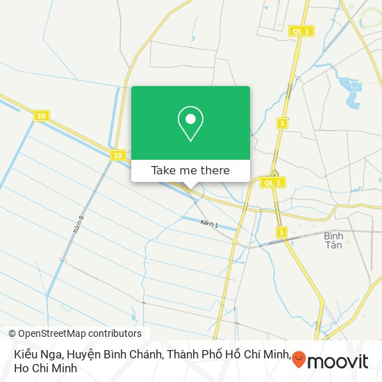 Kiều Nga, Huyện Bình Chánh, Thành Phố Hồ Chí Minh map